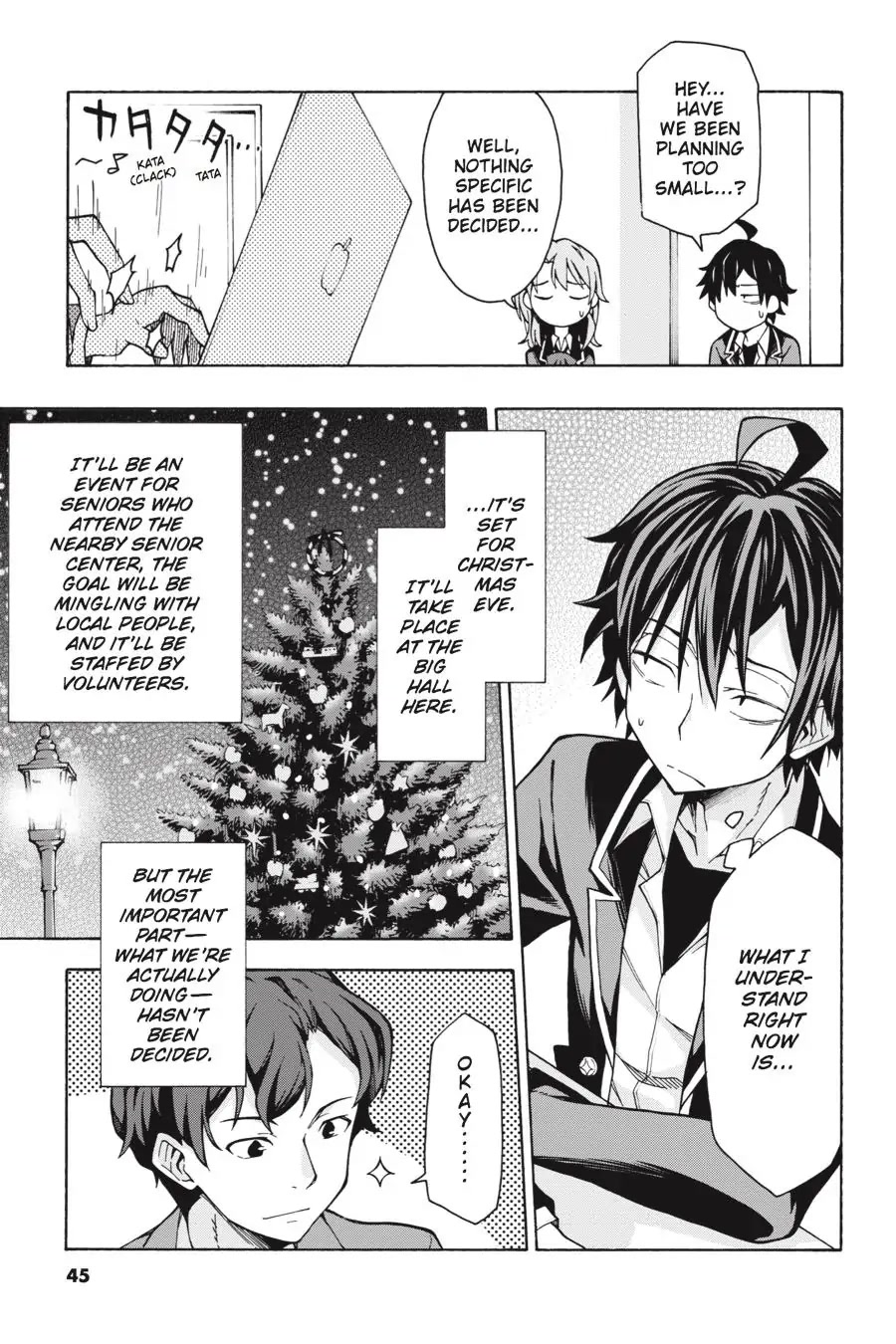My Youth Romantic Comedy Is Wrong as I Expected @ comic Chapter 60 page 17 - Chapter 60