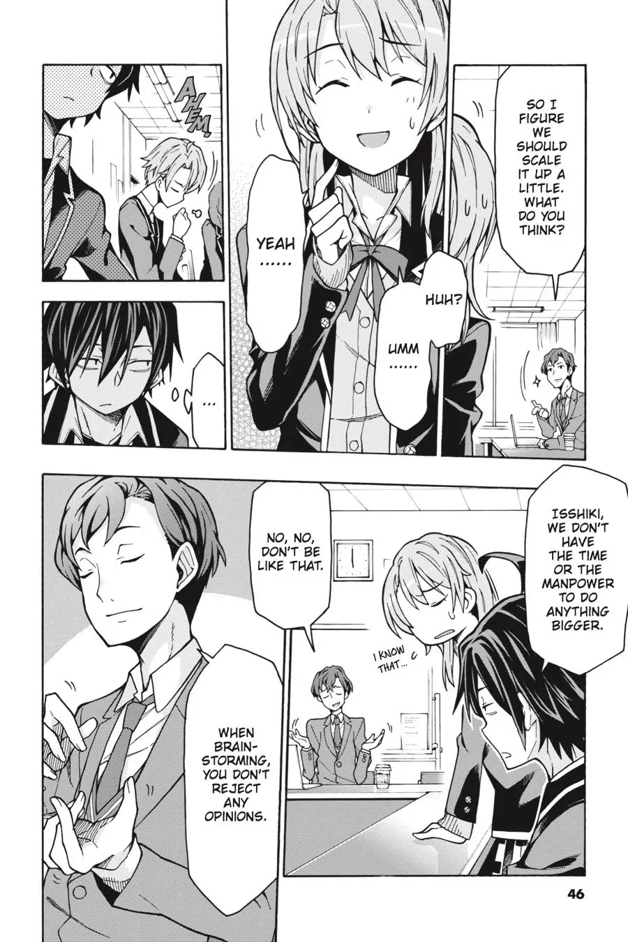 My Youth Romantic Comedy Is Wrong as I Expected @ comic Chapter 60 page 18 - Chapter 60