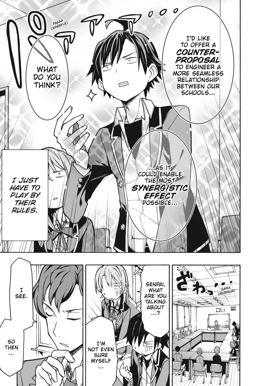 My Youth Romantic Comedy Is Wrong as I Expected @ comic Chapter 60 page 21 - Chapter 60