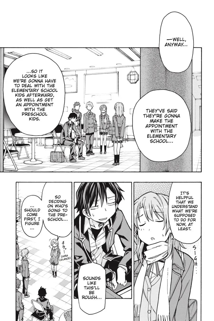 My Youth Romantic Comedy Is Wrong as I Expected @ comic Chapter 60 page 25 - Chapter 60
