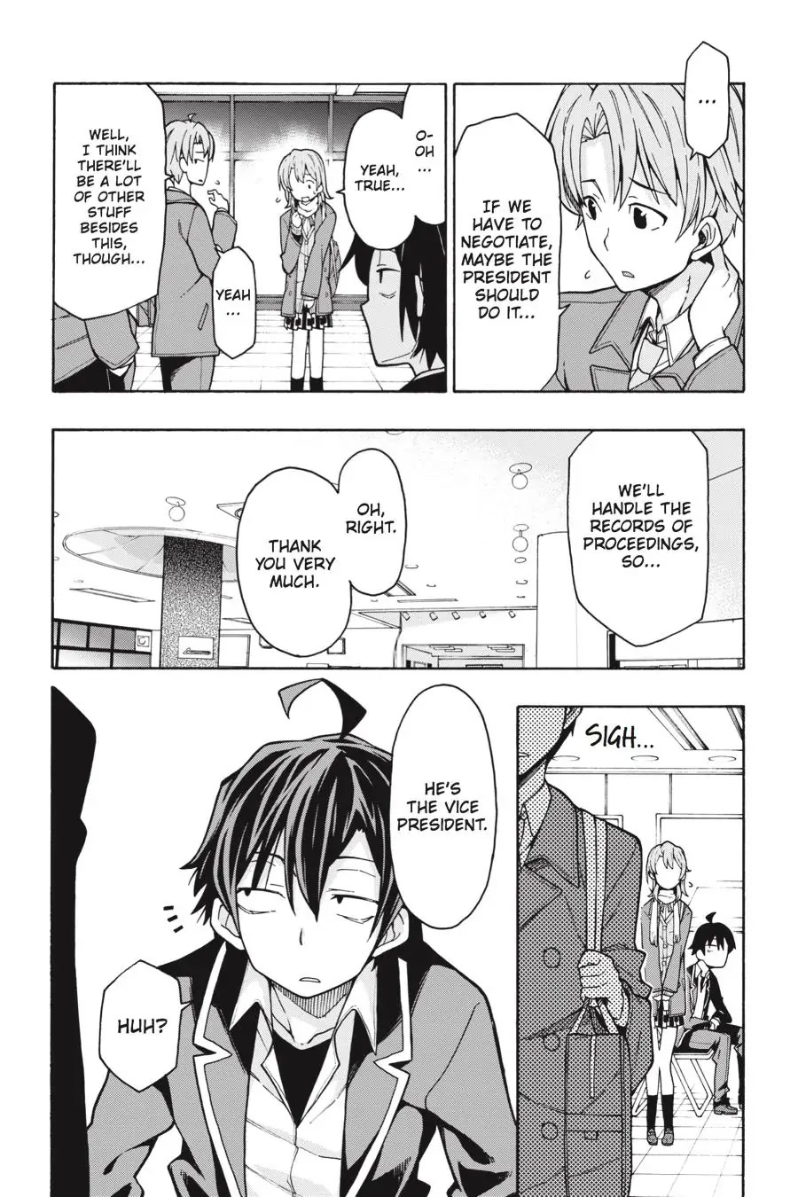 My Youth Romantic Comedy Is Wrong as I Expected @ comic Chapter 60 page 26 - Chapter 60