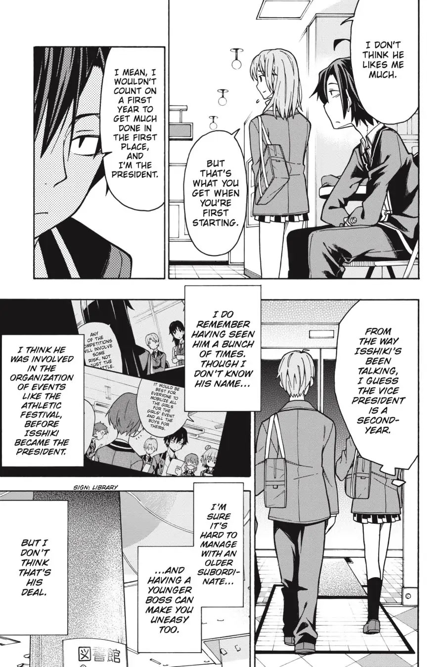 My Youth Romantic Comedy Is Wrong as I Expected @ comic Chapter 60 page 27 - Chapter 60