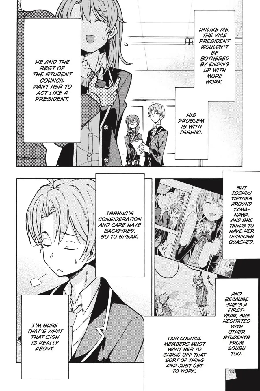 My Youth Romantic Comedy Is Wrong as I Expected @ comic Chapter 60 page 28 - Chapter 60