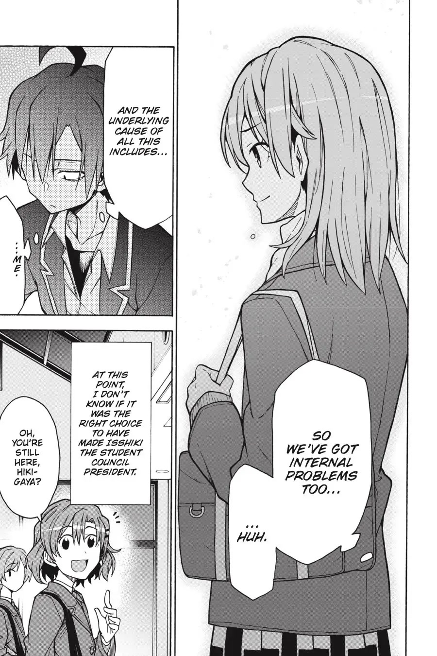 My Youth Romantic Comedy Is Wrong as I Expected @ comic Chapter 60 page 29 - Chapter 60