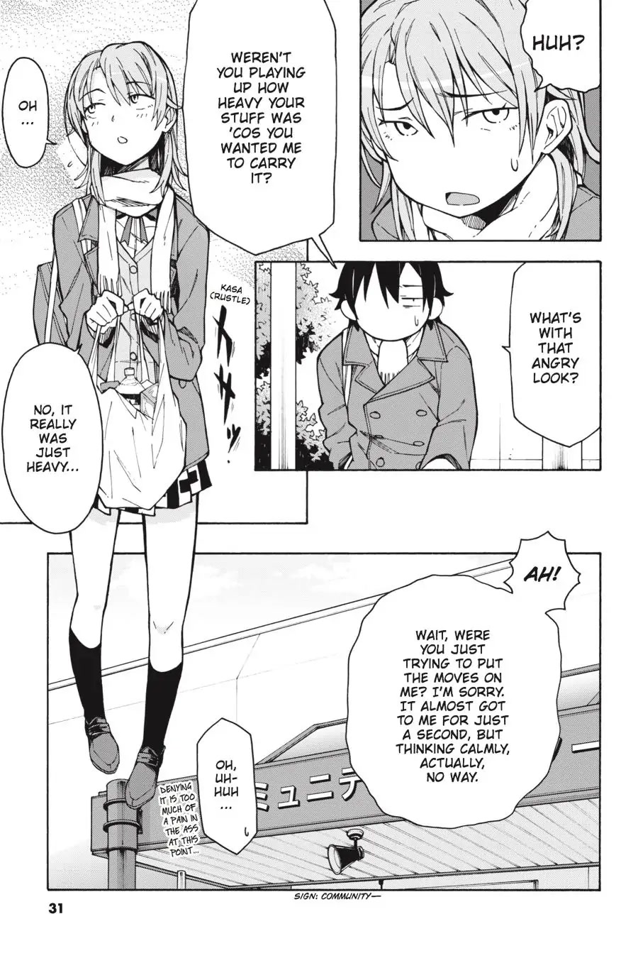 My Youth Romantic Comedy Is Wrong as I Expected @ comic Chapter 60 page 3 - Chapter 60