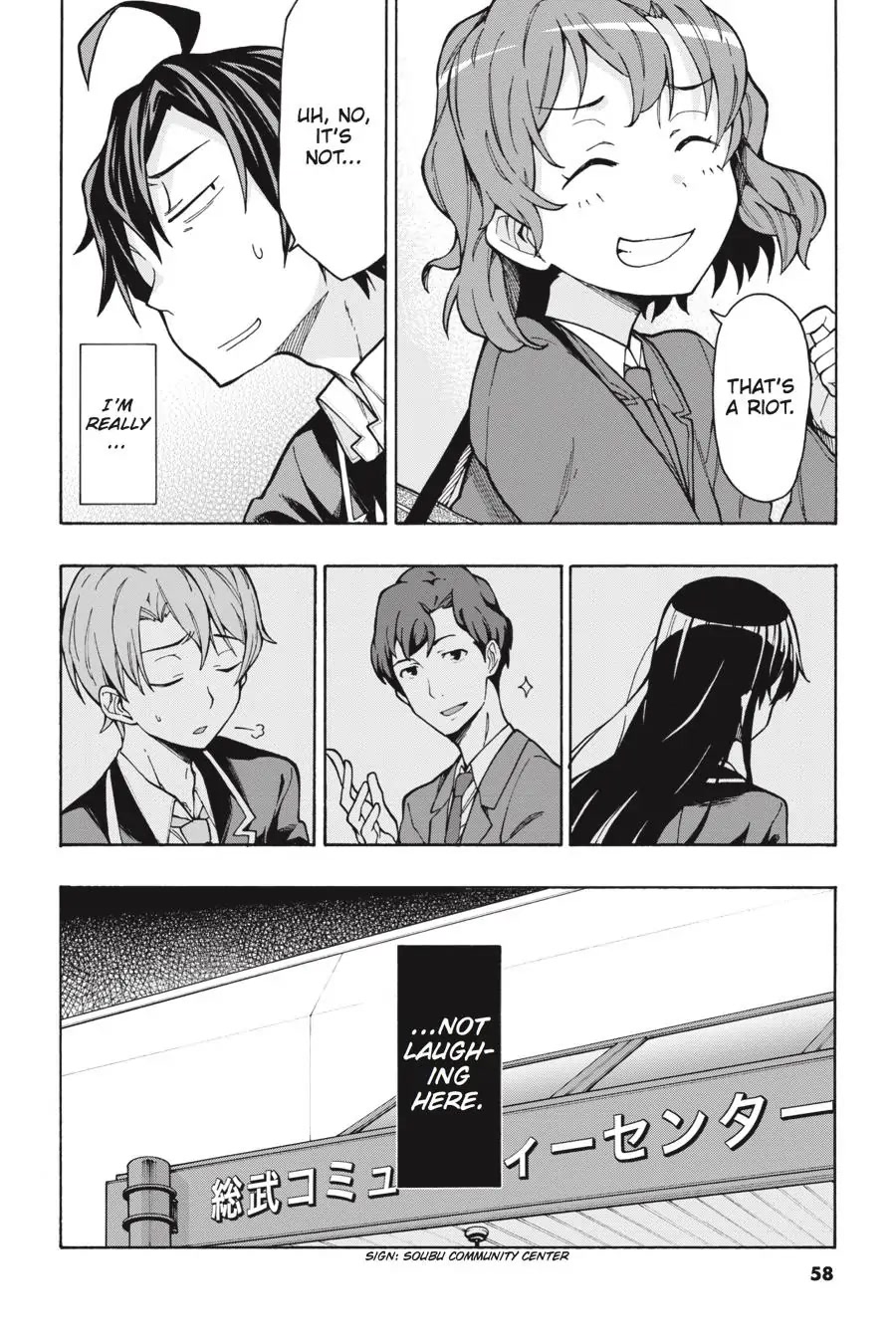 My Youth Romantic Comedy Is Wrong as I Expected @ comic Chapter 60 page 30 - Chapter 60