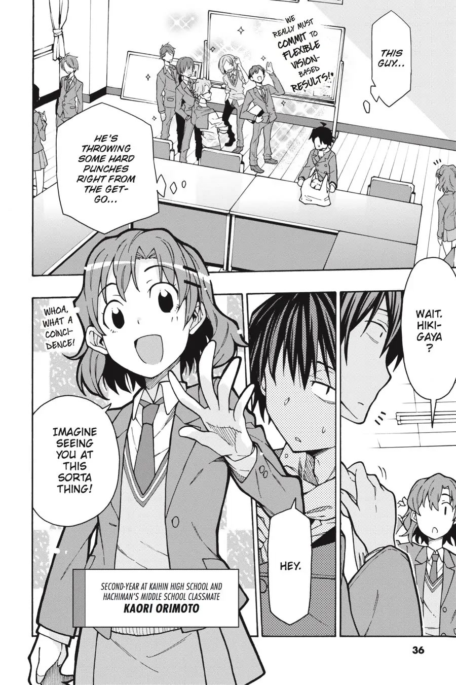 My Youth Romantic Comedy Is Wrong as I Expected @ comic Chapter 60 page 8 - Chapter 60