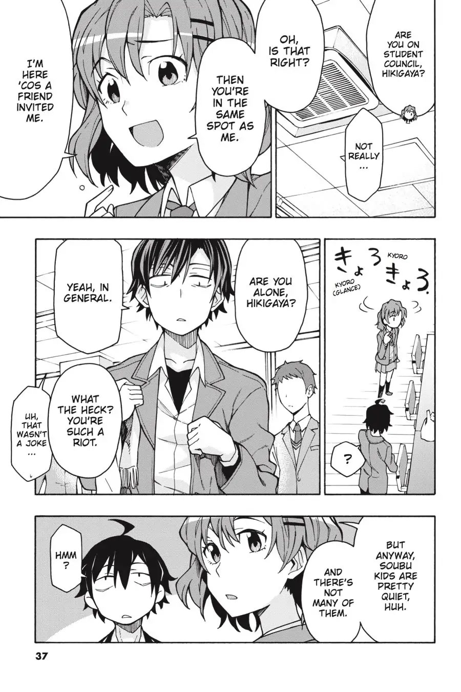 My Youth Romantic Comedy Is Wrong as I Expected @ comic Chapter 60 page 9 - Chapter 60