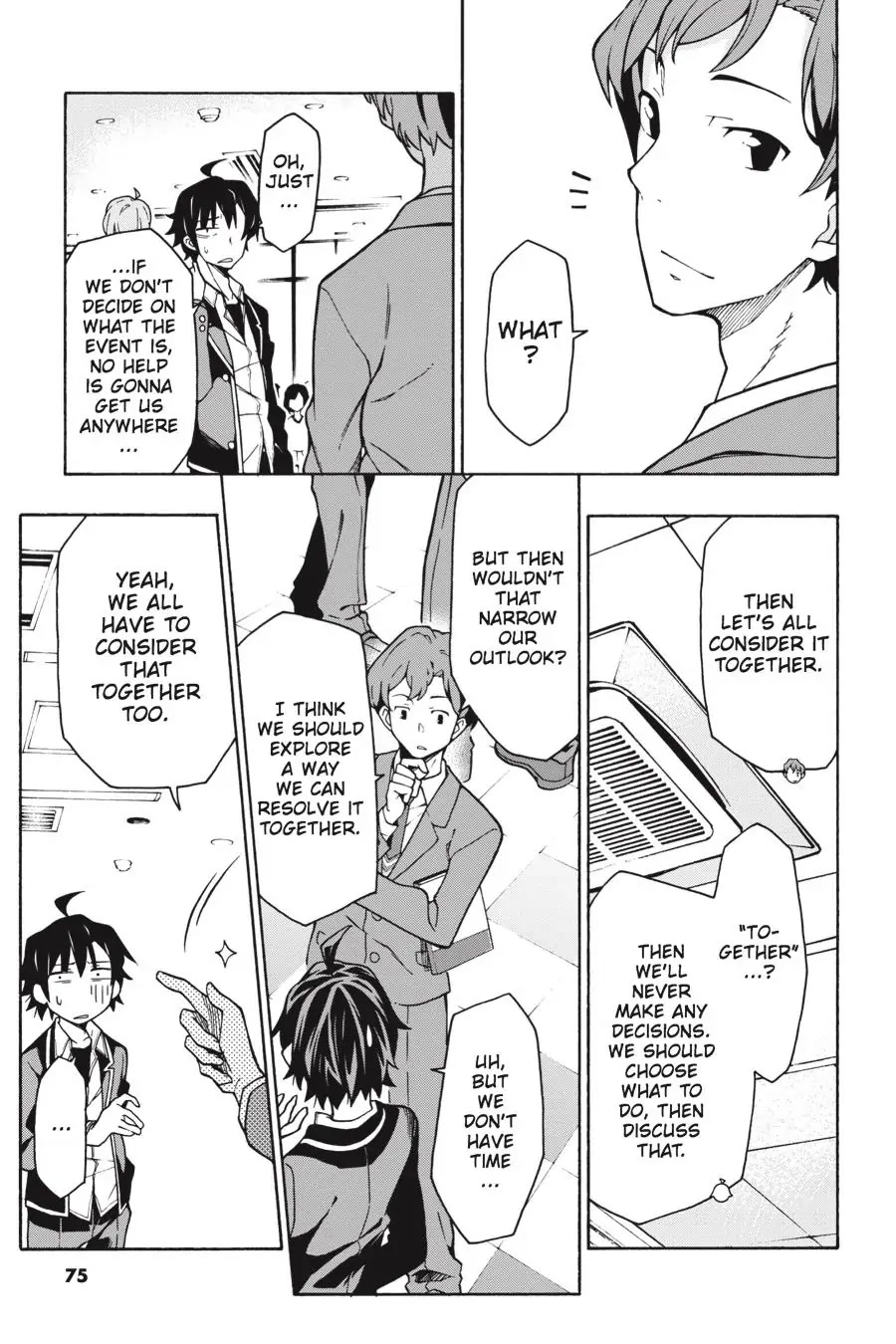 My Youth Romantic Comedy Is Wrong as I Expected @ comic Chapter 61 page 17 - Chapter 61
