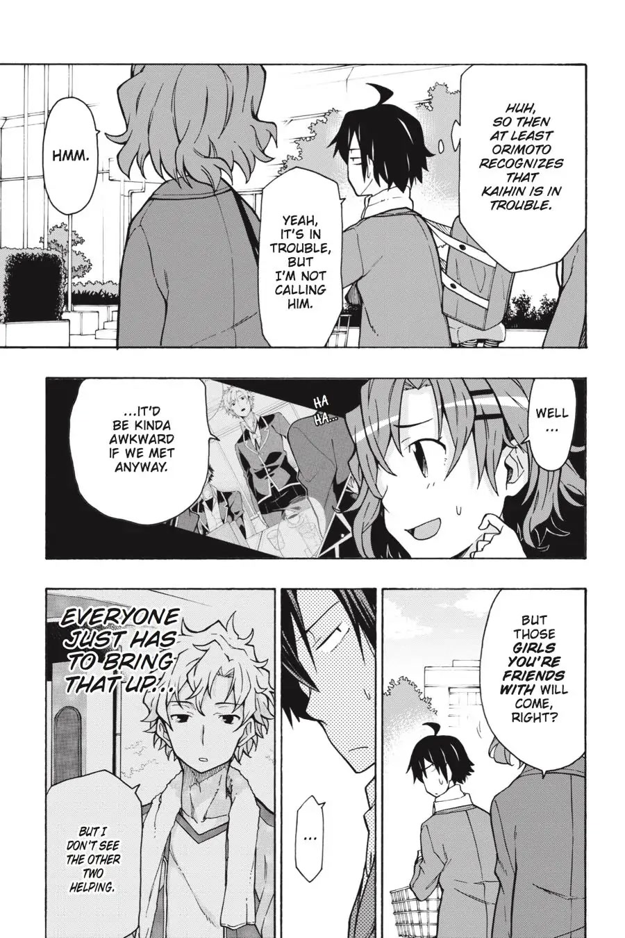 My Youth Romantic Comedy Is Wrong as I Expected @ comic Chapter 62 page 11 - Chapter 62
