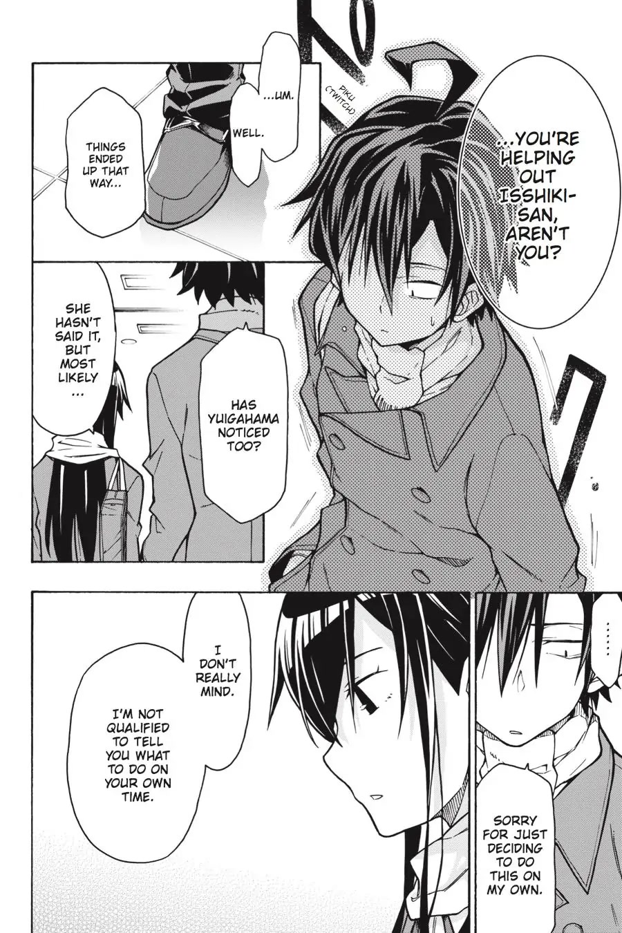 My Youth Romantic Comedy Is Wrong as I Expected @ comic Chapter 62 page 16 - Chapter 62