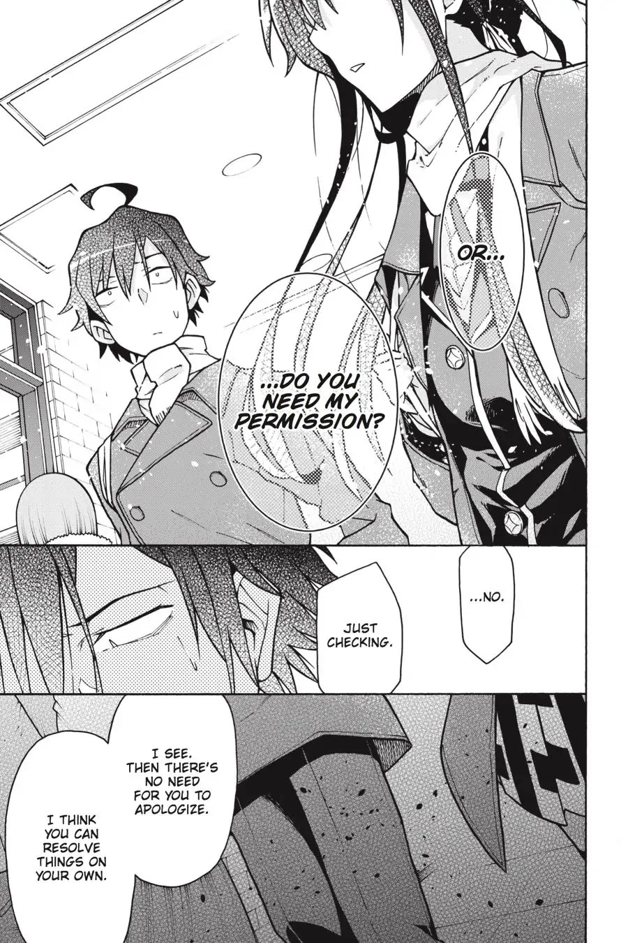 My Youth Romantic Comedy Is Wrong as I Expected @ comic Chapter 62 page 17 - Chapter 62