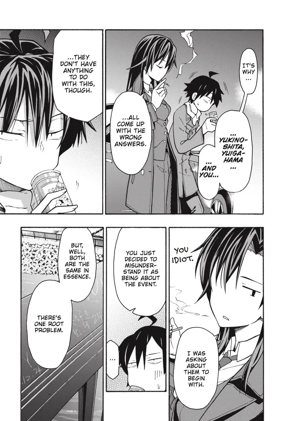My Youth Romantic Comedy Is Wrong as I Expected @ comic Chapter 62 page 33 - Chapter 62
