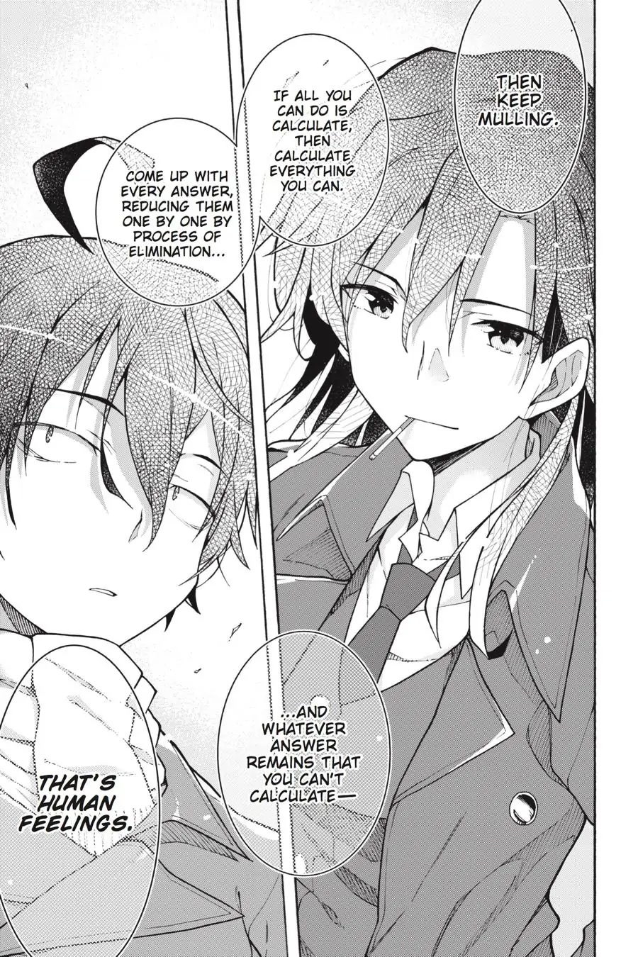 My Youth Romantic Comedy Is Wrong as I Expected @ comic Chapter 62 page 35 - Chapter 62