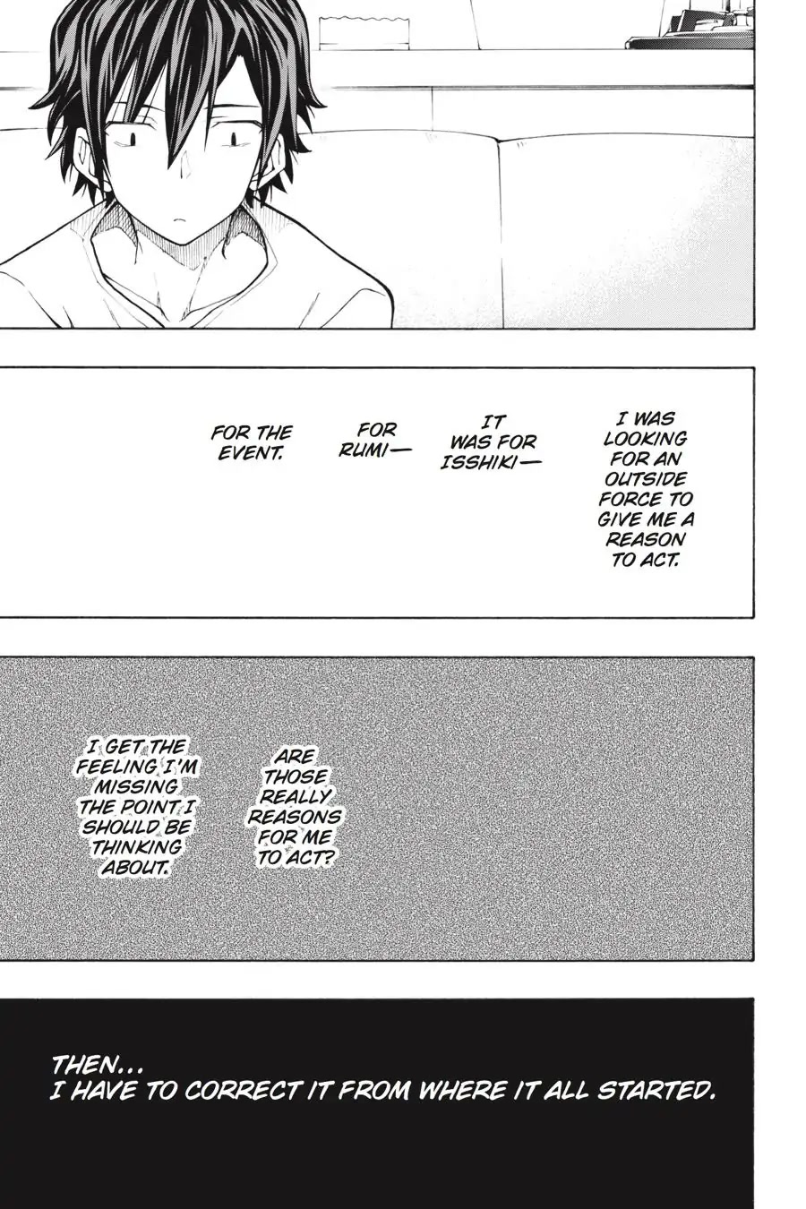 My Youth Romantic Comedy Is Wrong as I Expected @ comic Chapter 63 page 13 - Chapter 63