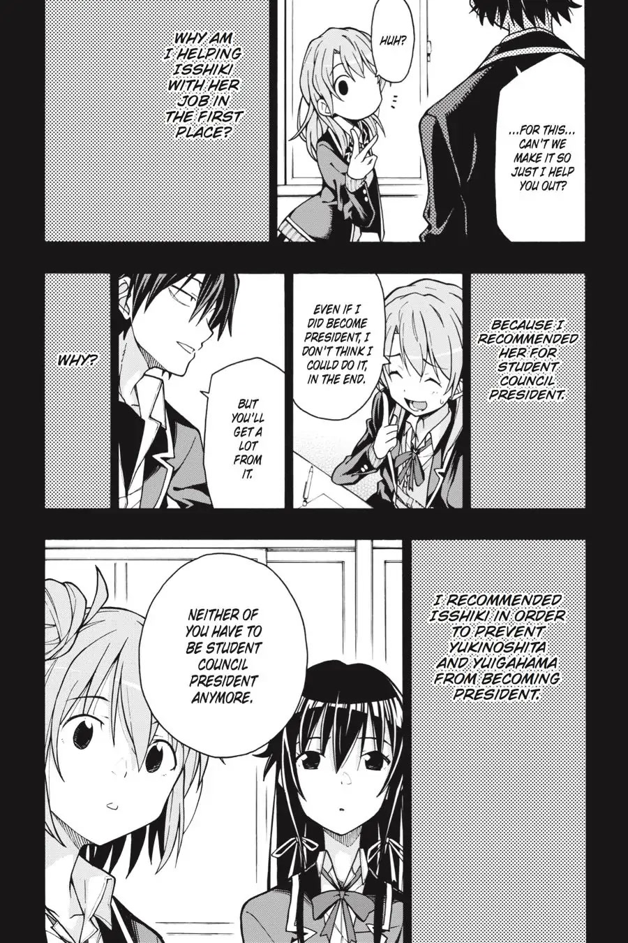 My Youth Romantic Comedy Is Wrong as I Expected @ comic Chapter 63 page 14 - Chapter 63