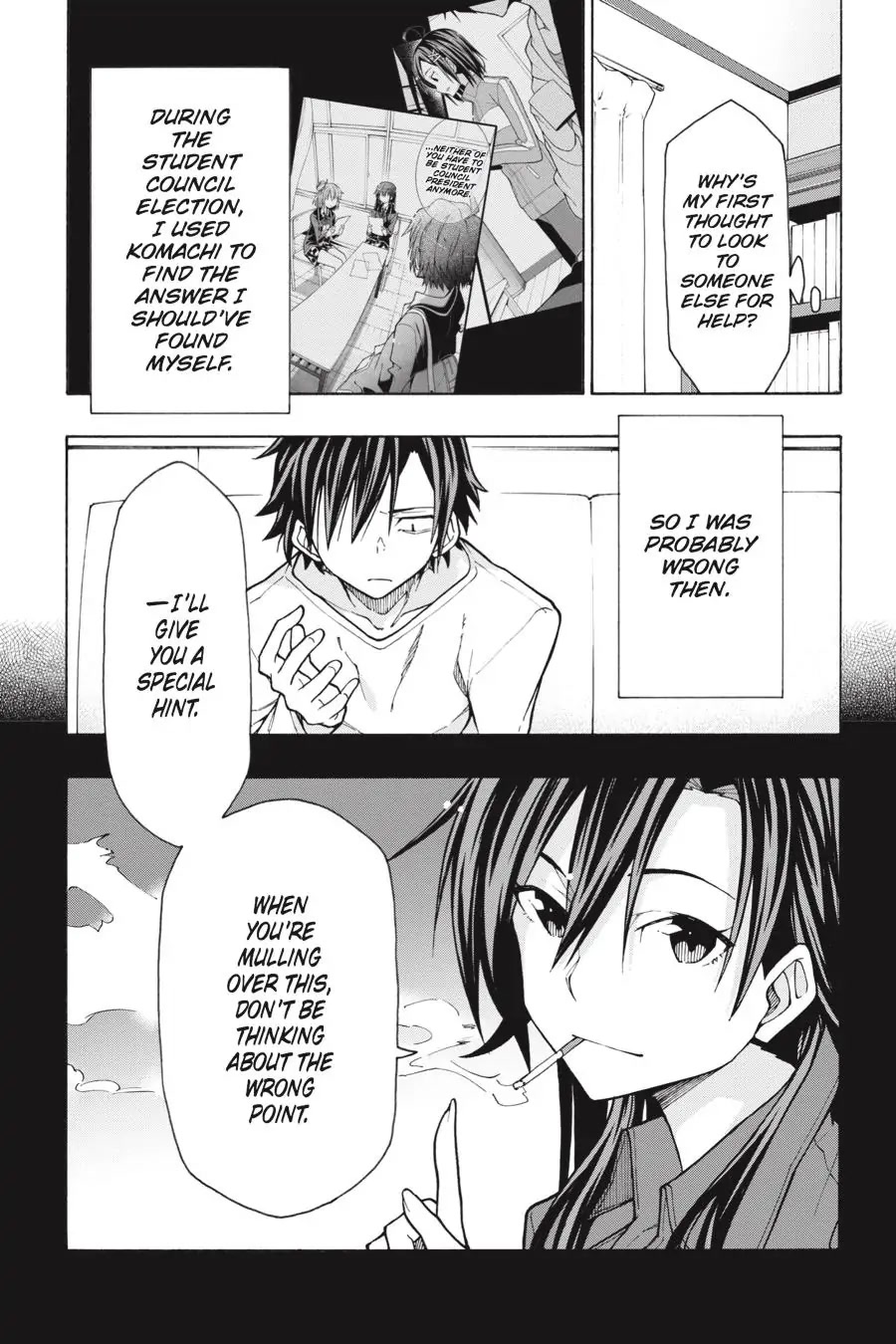 My Youth Romantic Comedy Is Wrong as I Expected @ comic Chapter 63 page 7 - Chapter 63