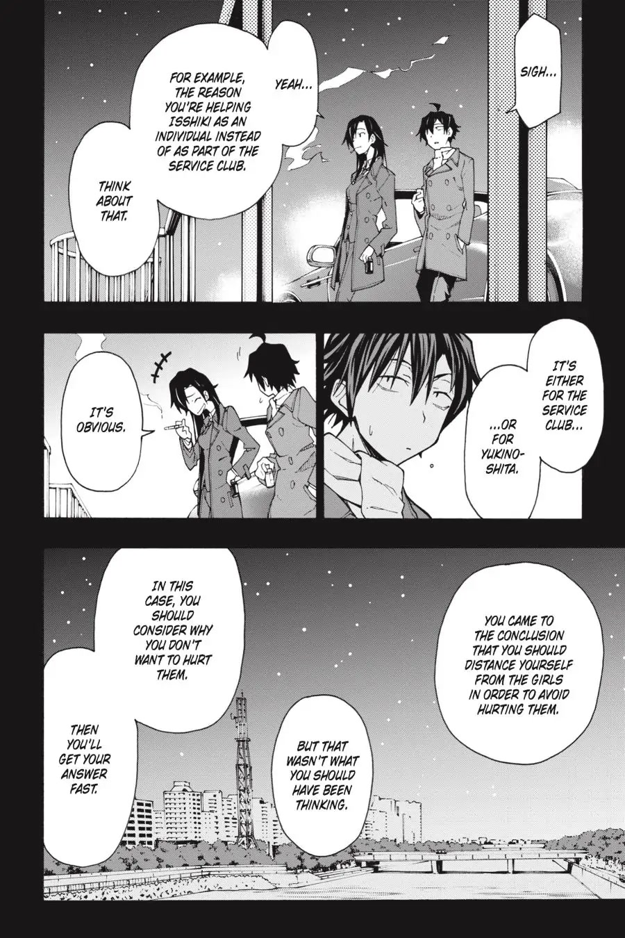 My Youth Romantic Comedy Is Wrong as I Expected @ comic Chapter 63 page 8 - Chapter 63