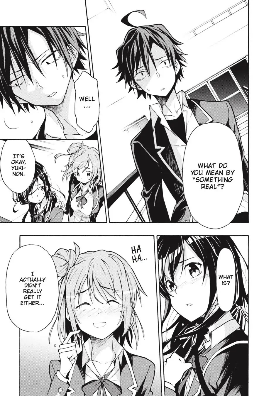 My Youth Romantic Comedy Is Wrong as I Expected @ comic Chapter 64 page 25 - Chapter 64