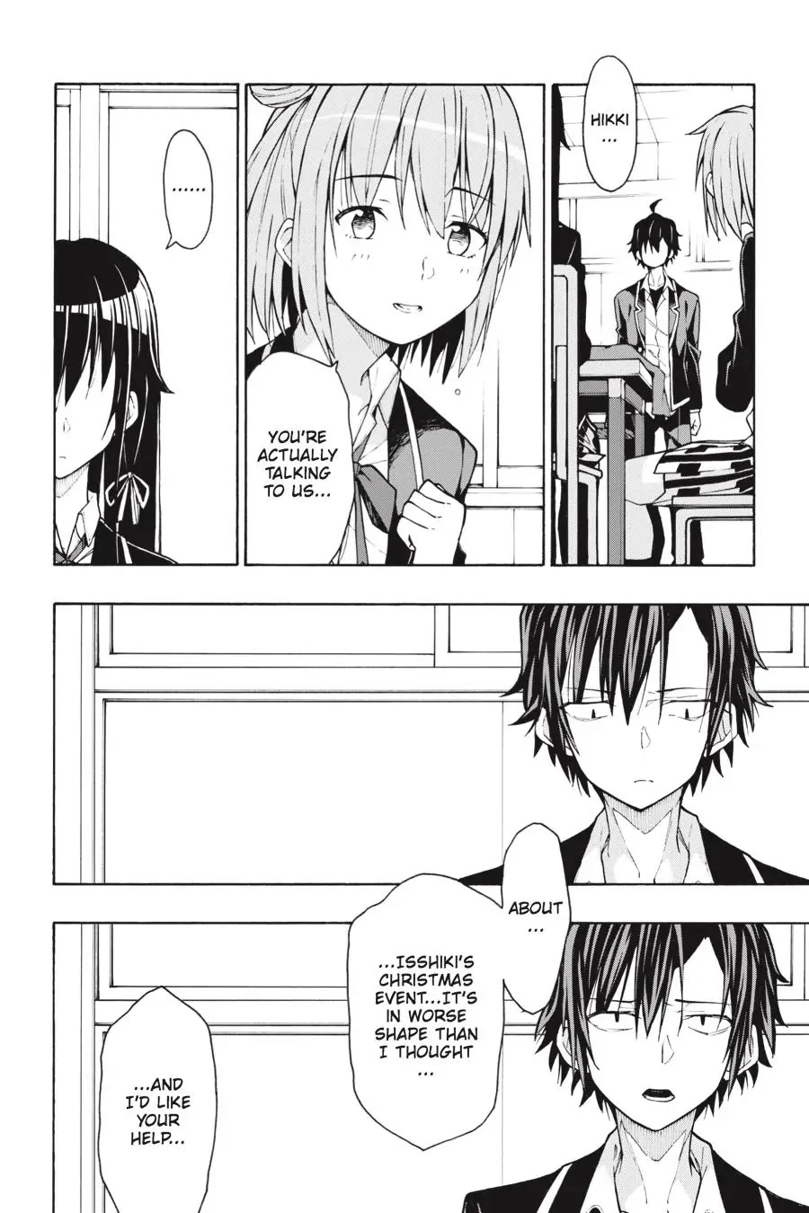 My Youth Romantic Comedy Is Wrong as I Expected @ comic Chapter 64 page 4 - Chapter 64