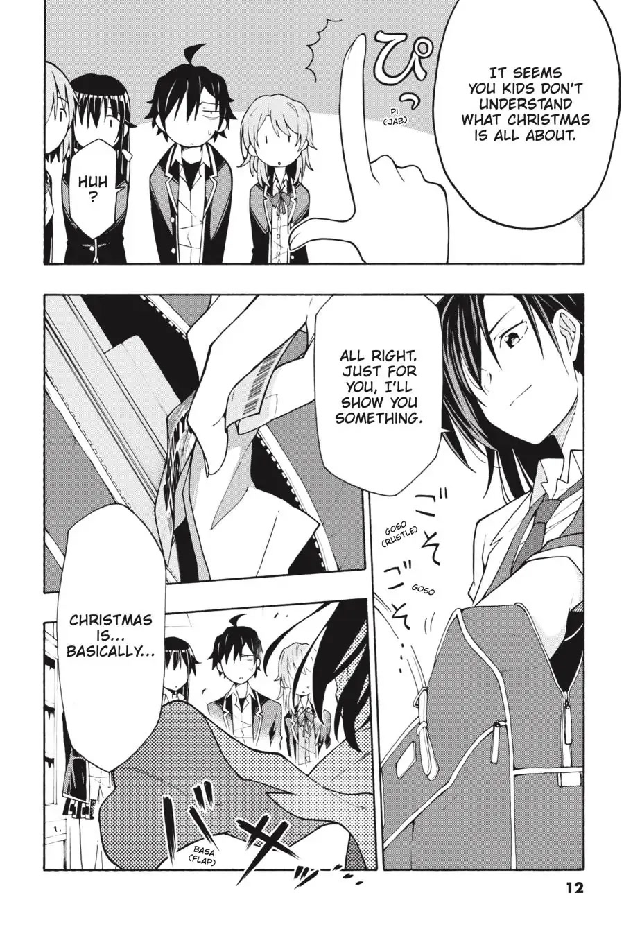 My Youth Romantic Comedy Is Wrong as I Expected @ comic Chapter 65 page 12 - Chapter 65