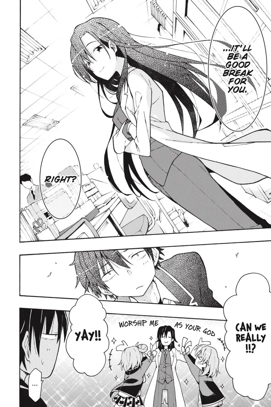 My Youth Romantic Comedy Is Wrong as I Expected @ comic Chapter 65 page 16 - Chapter 65