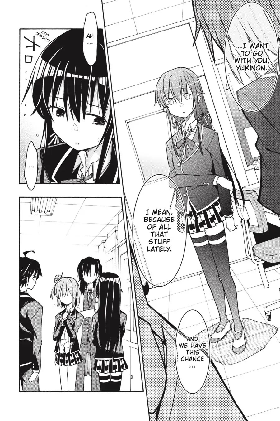 My Youth Romantic Comedy Is Wrong as I Expected @ comic Chapter 65 page 18 - Chapter 65
