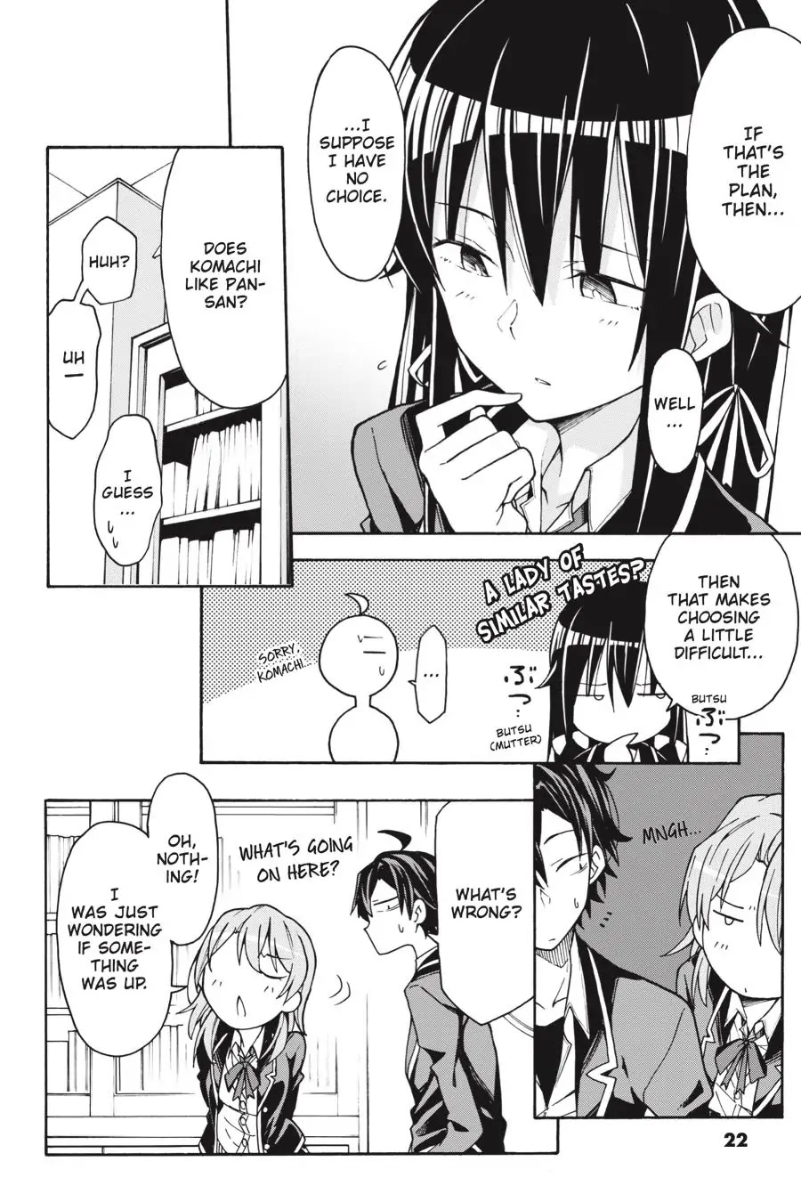 My Youth Romantic Comedy Is Wrong as I Expected @ comic Chapter 65 page 22 - Chapter 65