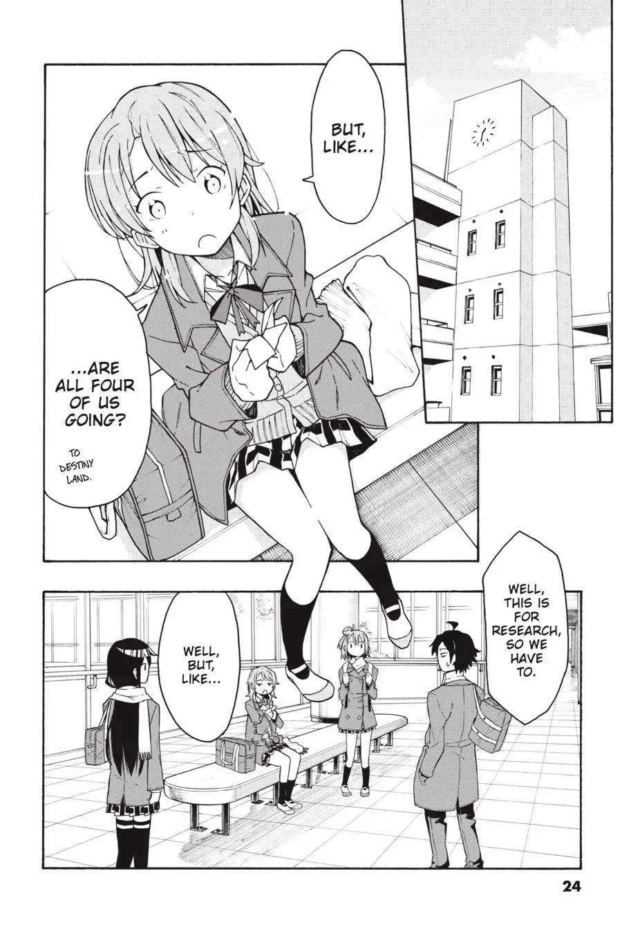 My Youth Romantic Comedy Is Wrong as I Expected @ comic Chapter 65 page 24 - Chapter 65