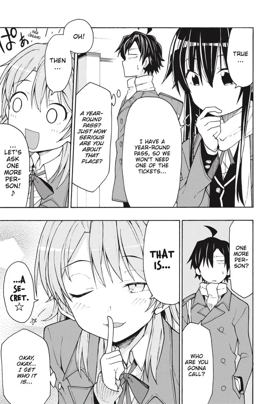 My Youth Romantic Comedy Is Wrong as I Expected @ comic Chapter 65 page 25 - Chapter 65