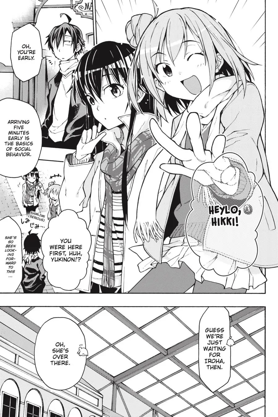 My Youth Romantic Comedy Is Wrong as I Expected @ comic Chapter 66 page 3 - Chapter 66