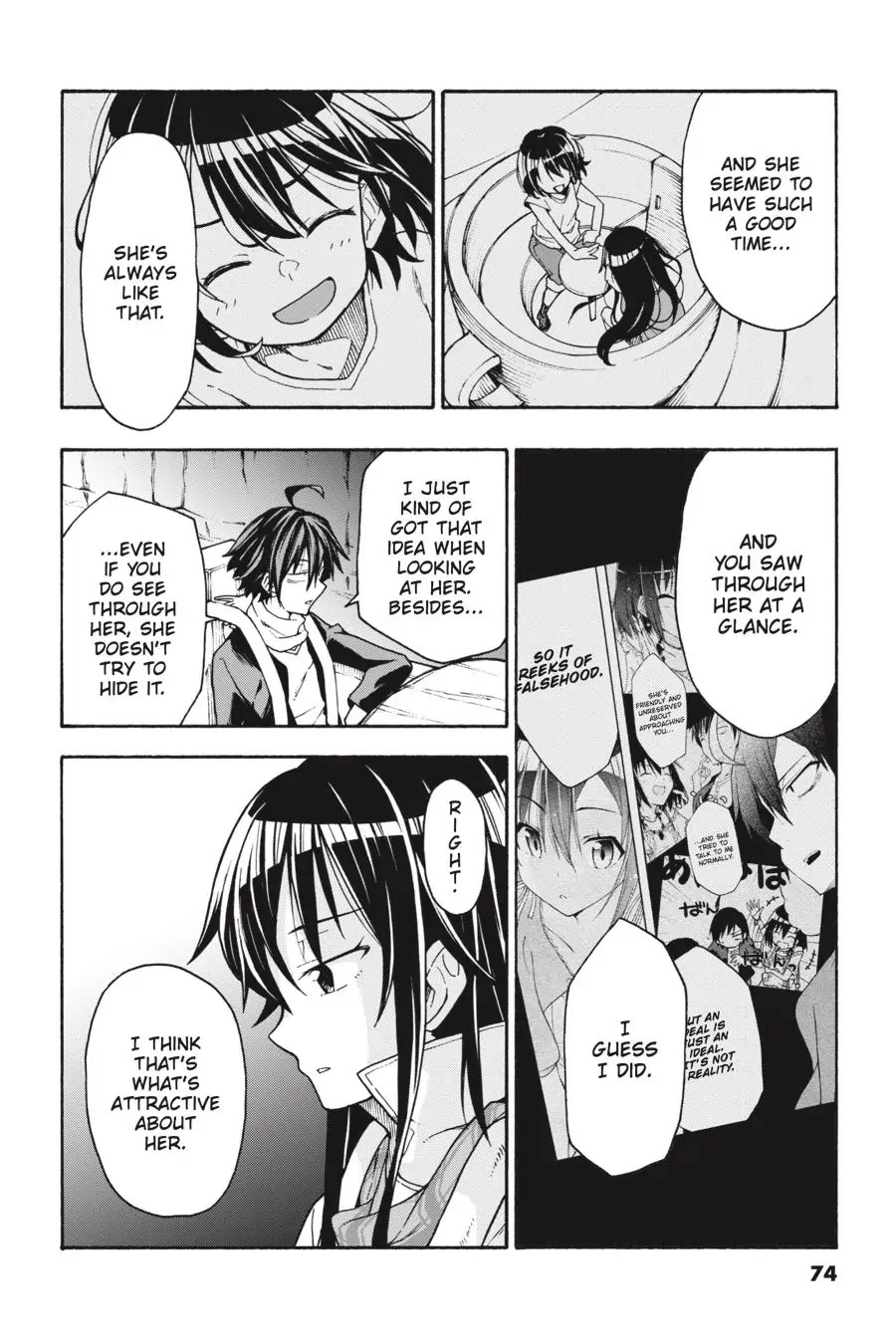 My Youth Romantic Comedy Is Wrong as I Expected @ comic Chapter 67 page 14 - Chapter 67