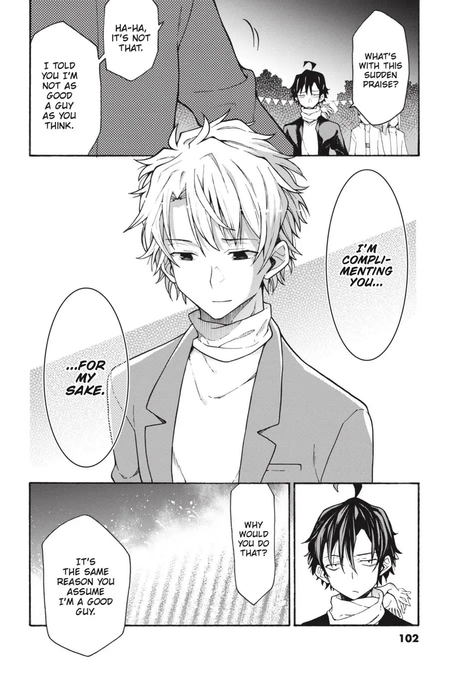 My Youth Romantic Comedy Is Wrong as I Expected @ comic Chapter 68 page 12 - Chapter 68
