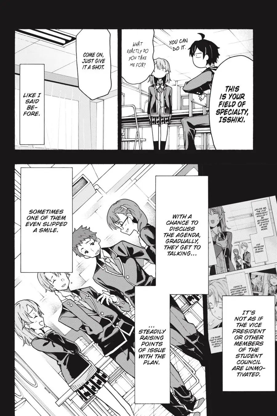 My Youth Romantic Comedy Is Wrong as I Expected @ comic Chapter 69 page 14 - Chapter 69