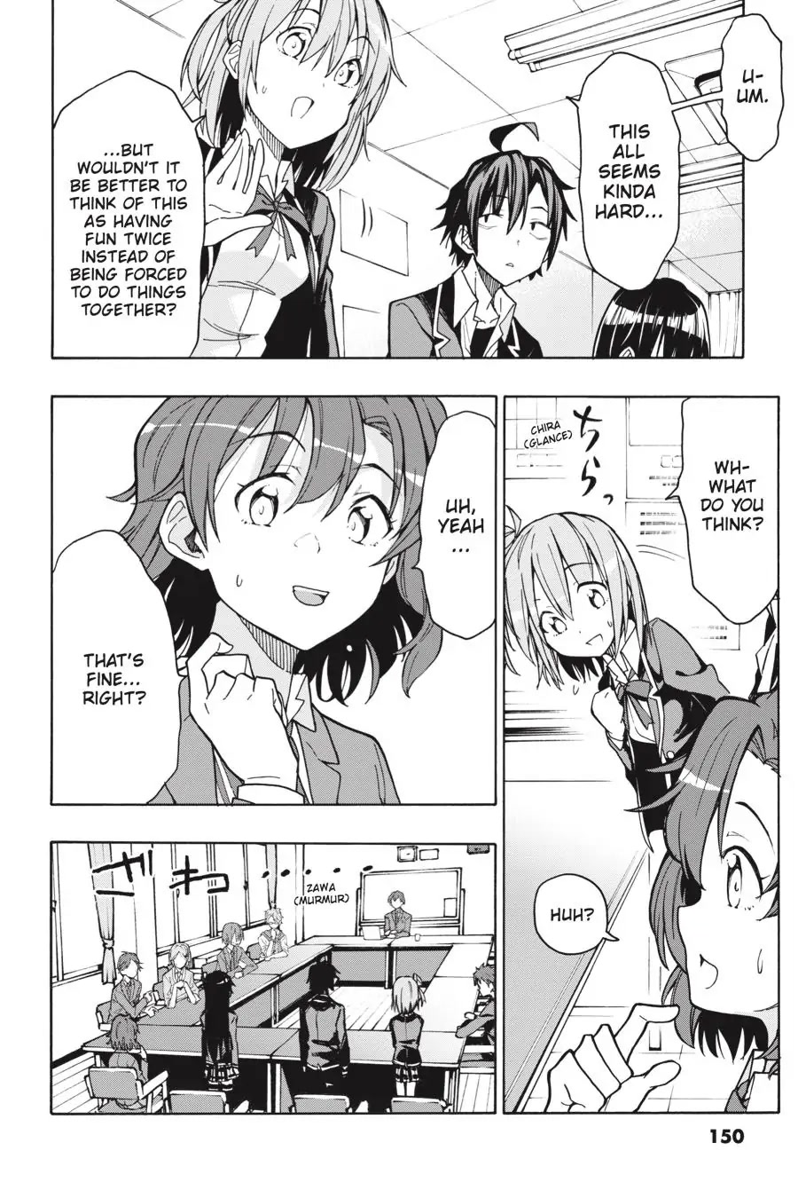My Youth Romantic Comedy Is Wrong as I Expected @ comic Chapter 69 page 33 - Chapter 69