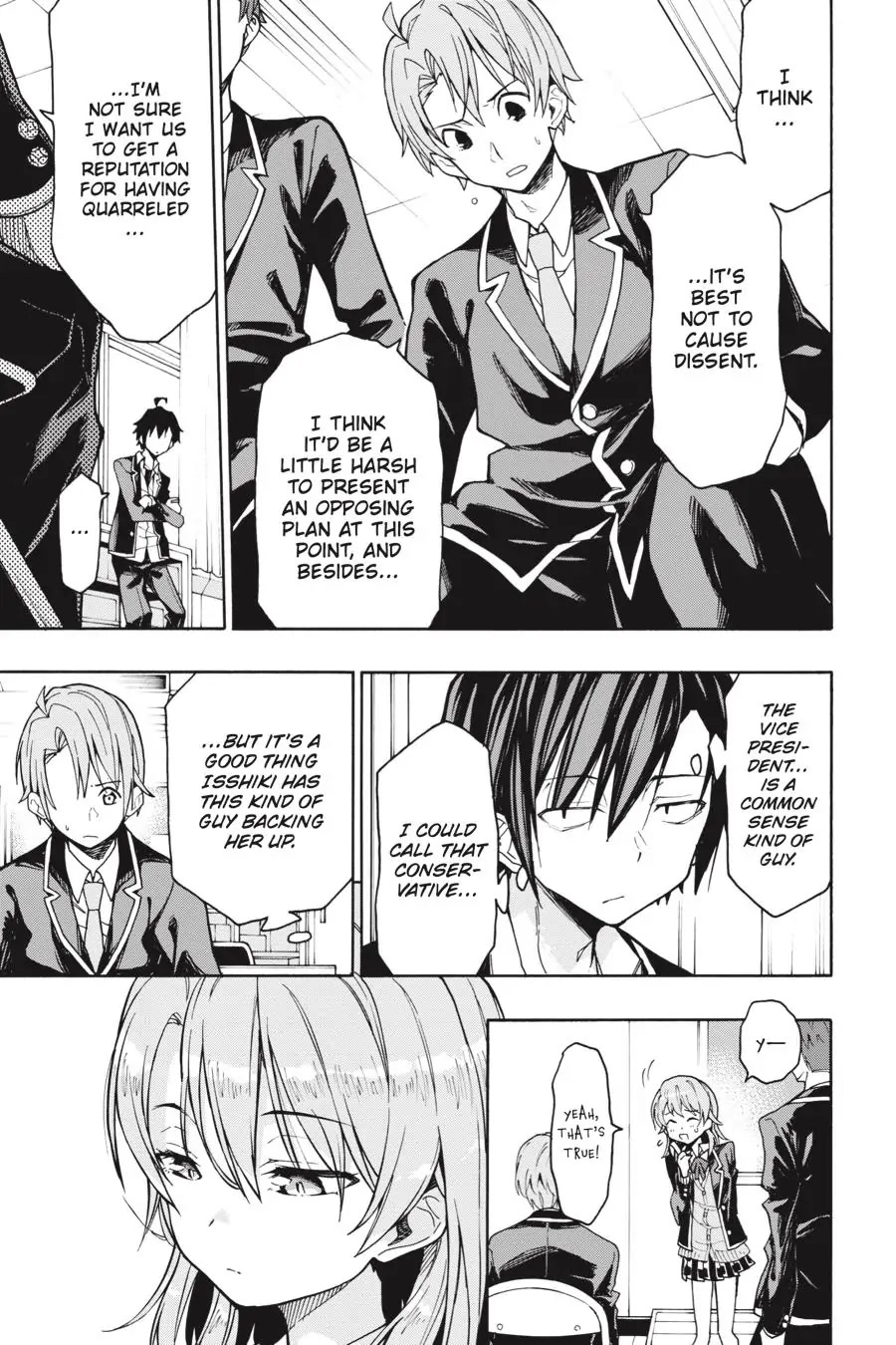 My Youth Romantic Comedy Is Wrong as I Expected @ comic Chapter 69 page 9 - Chapter 69