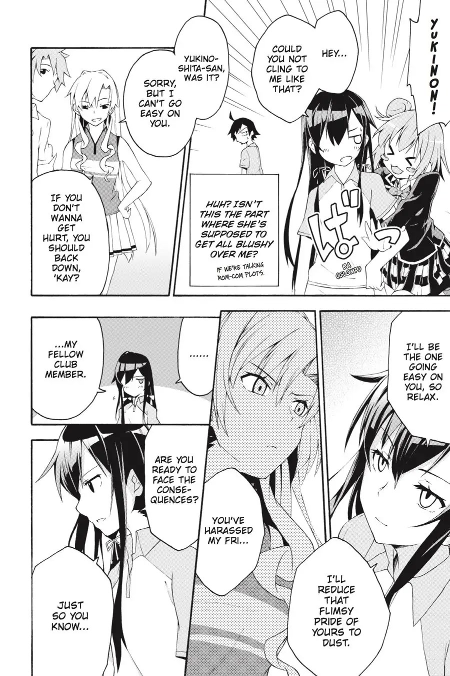 My Youth Romantic Comedy Is Wrong as I Expected @ comic Chapter 7 page 27 - Chapter 7