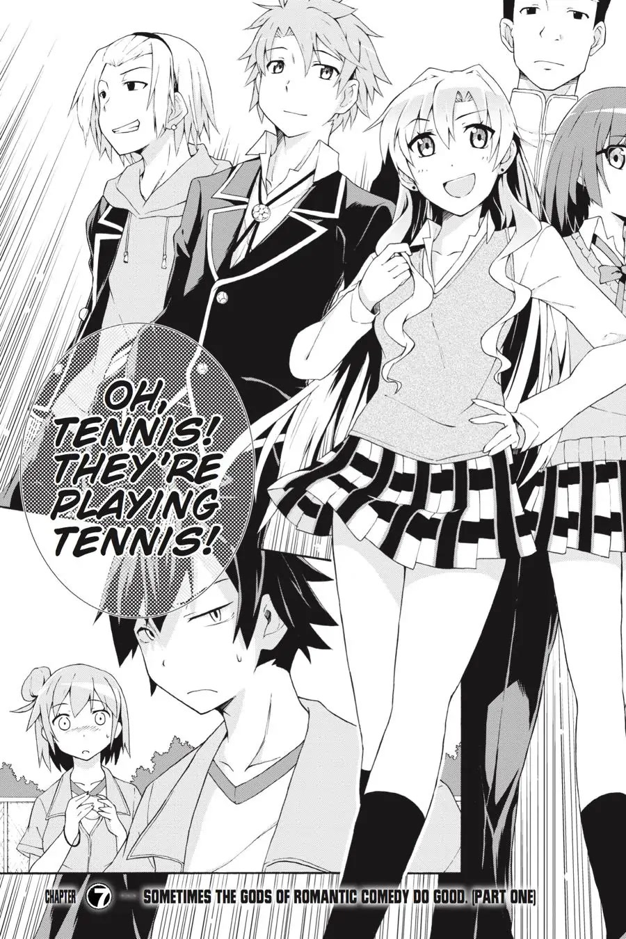 My Youth Romantic Comedy Is Wrong as I Expected @ comic Chapter 7 page 3 - Chapter 7
