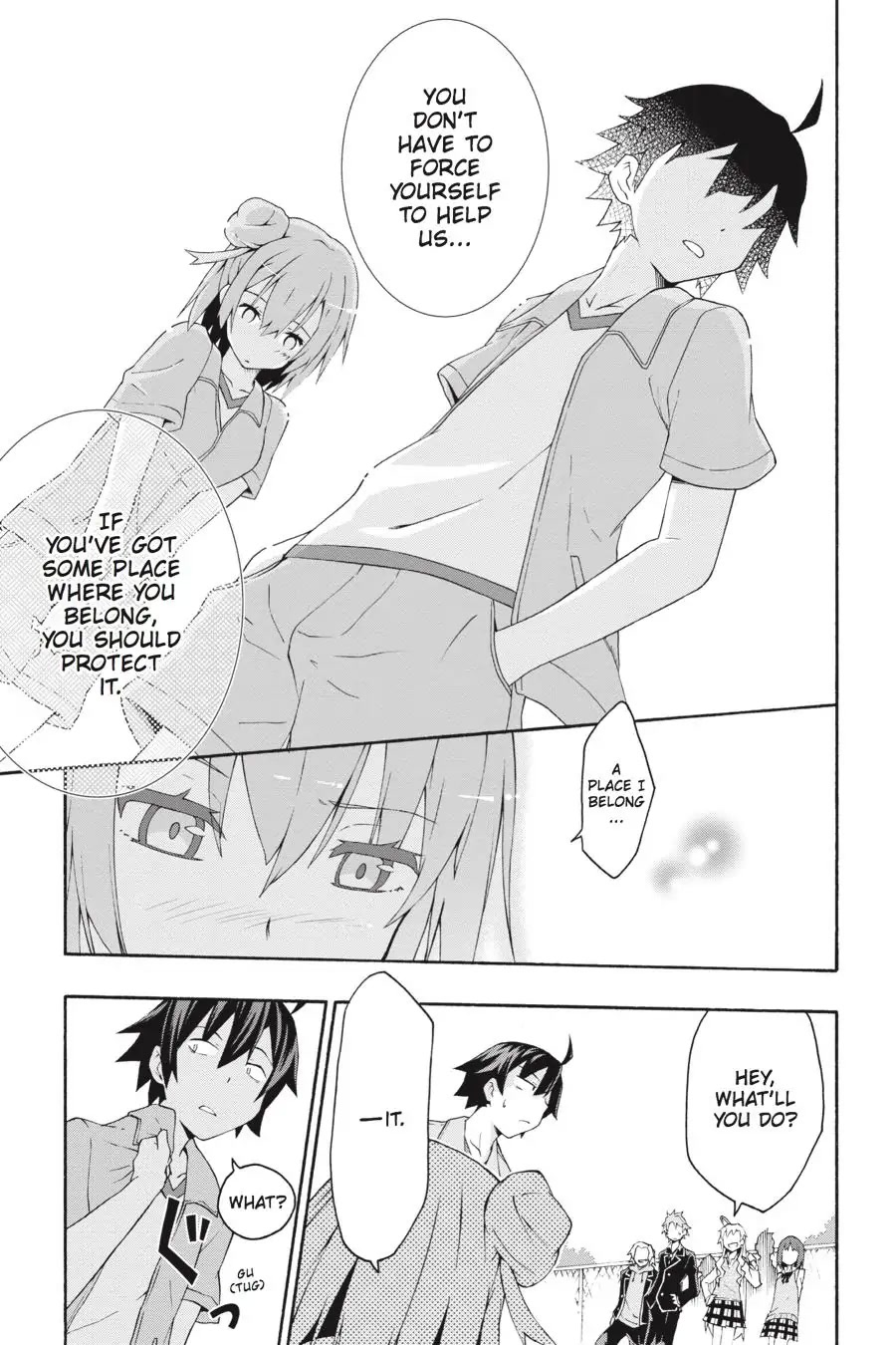 My Youth Romantic Comedy Is Wrong as I Expected @ comic Chapter 7 page 9 - Chapter 7