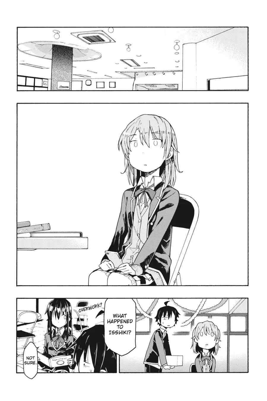 My Youth Romantic Comedy Is Wrong as I Expected @ comic Chapter 70 page 15 - Chapter 70