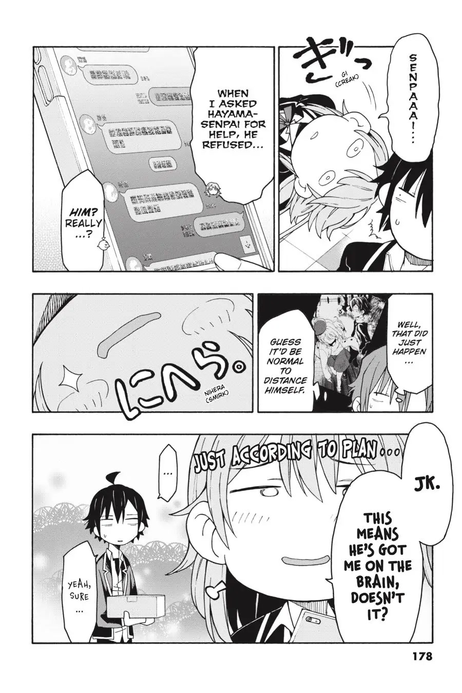 My Youth Romantic Comedy Is Wrong as I Expected @ comic Chapter 70 page 16 - Chapter 70