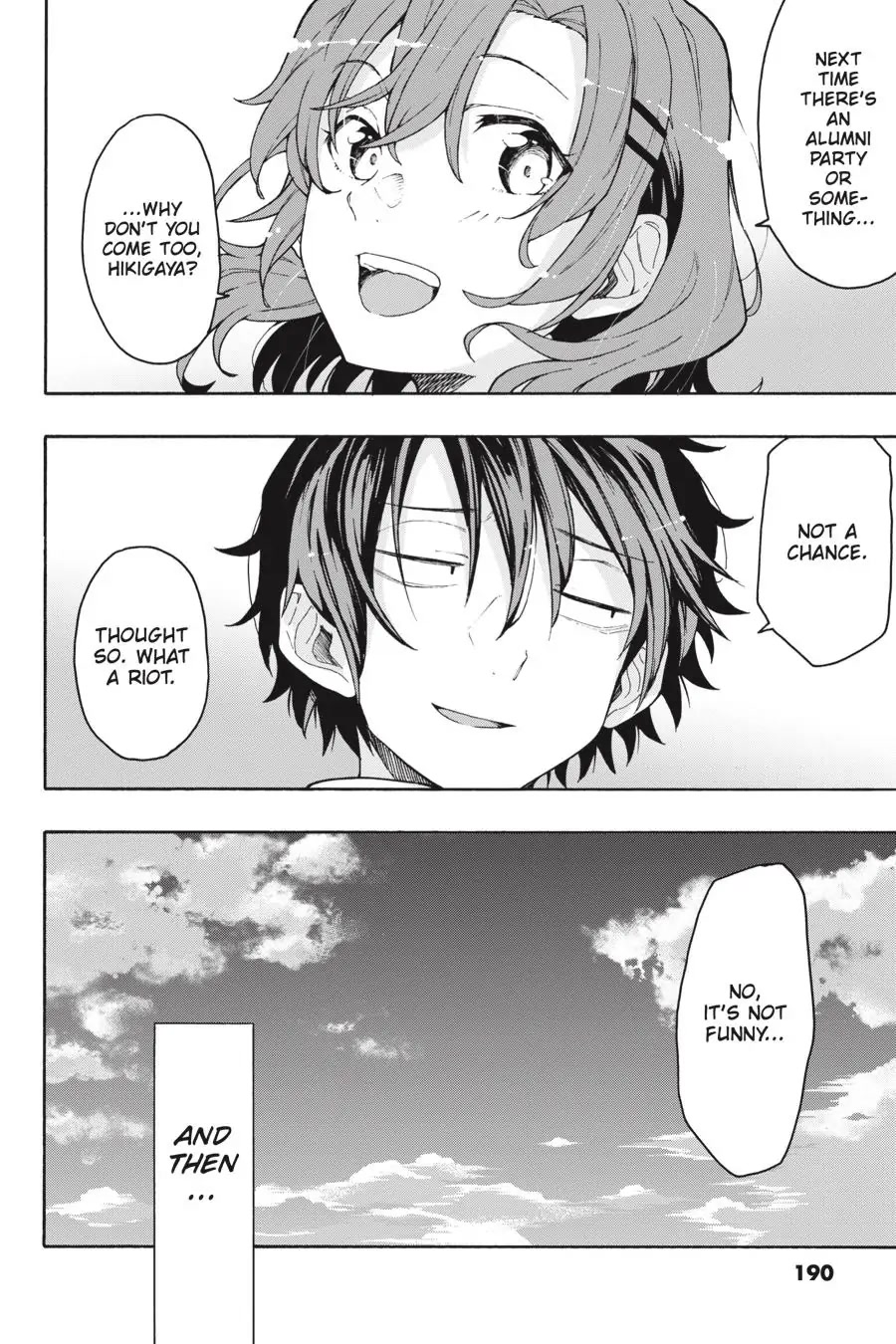 My Youth Romantic Comedy Is Wrong as I Expected @ comic Chapter 70 page 28 - Chapter 70