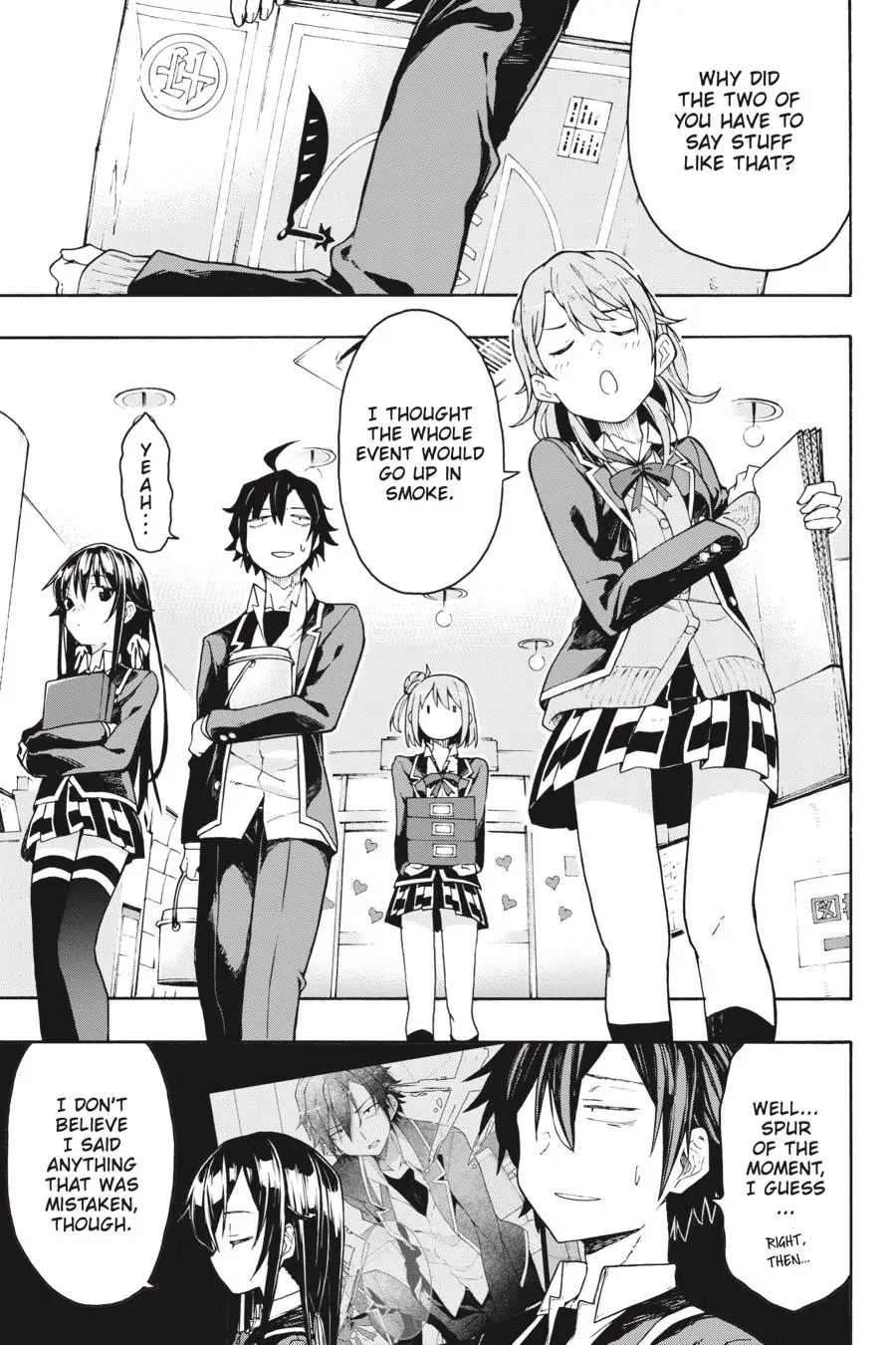 My Youth Romantic Comedy Is Wrong as I Expected @ comic Chapter 70 page 3 - Chapter 70