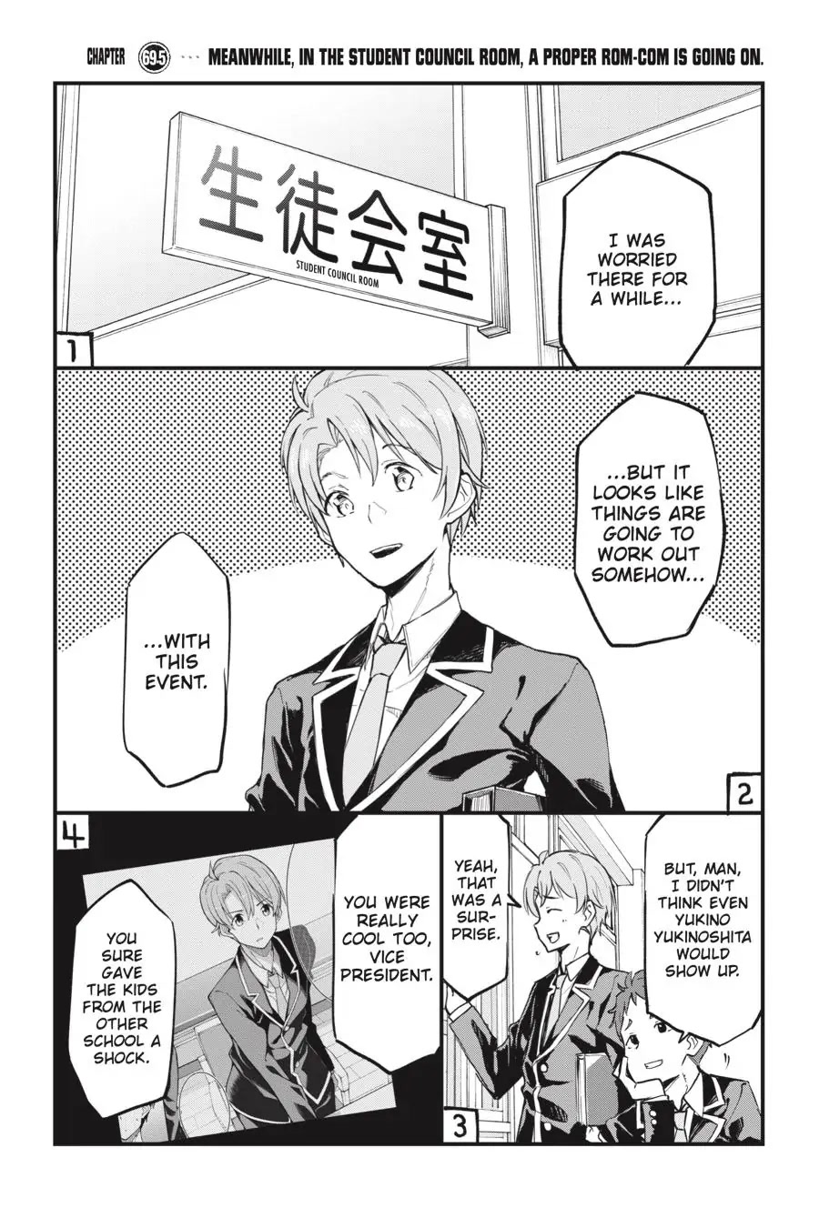 My Youth Romantic Comedy Is Wrong as I Expected @ comic Chapter 70 page 46 - Chapter 70