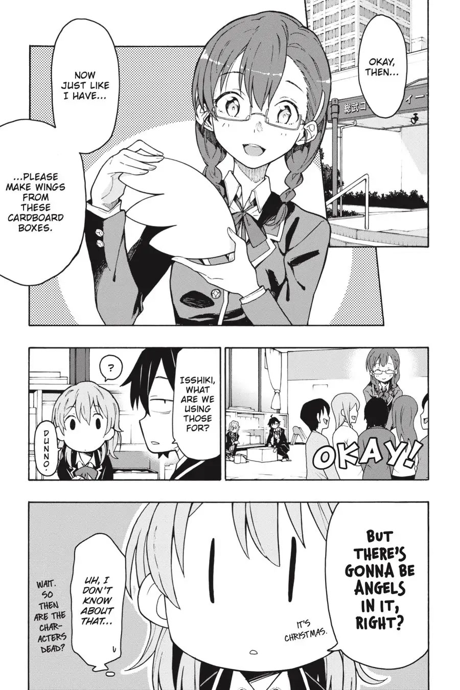 My Youth Romantic Comedy Is Wrong as I Expected @ comic Chapter 70 page 7 - Chapter 70