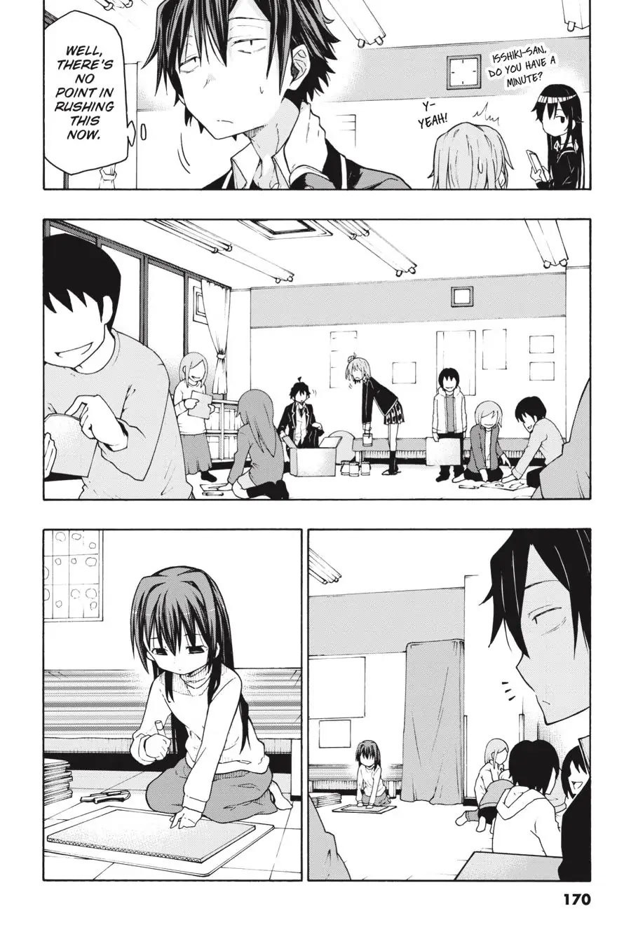 My Youth Romantic Comedy Is Wrong as I Expected @ comic Chapter 70 page 8 - Chapter 70