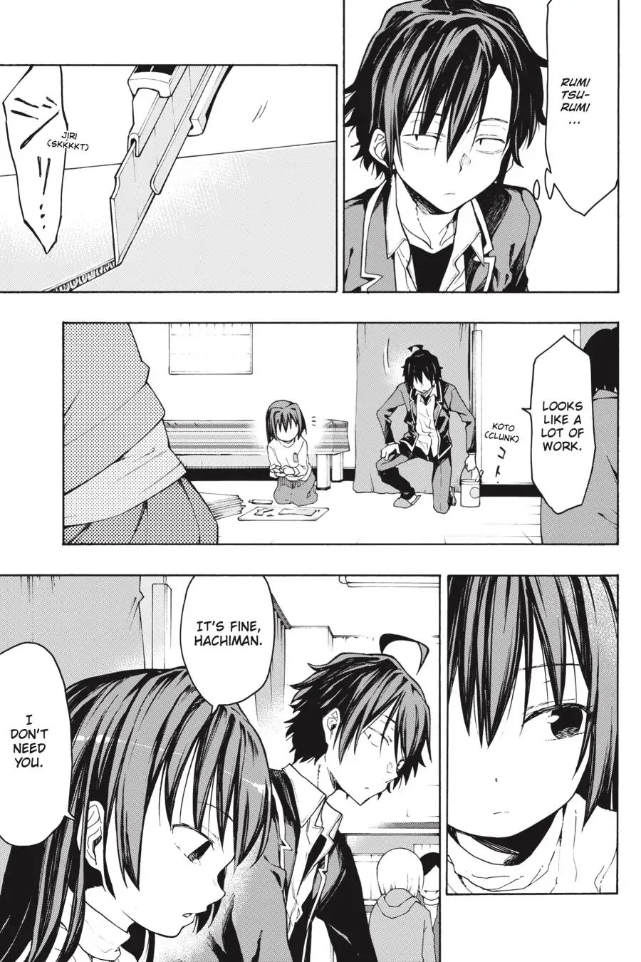 My Youth Romantic Comedy Is Wrong as I Expected @ comic Chapter 70 page 9 - Chapter 70