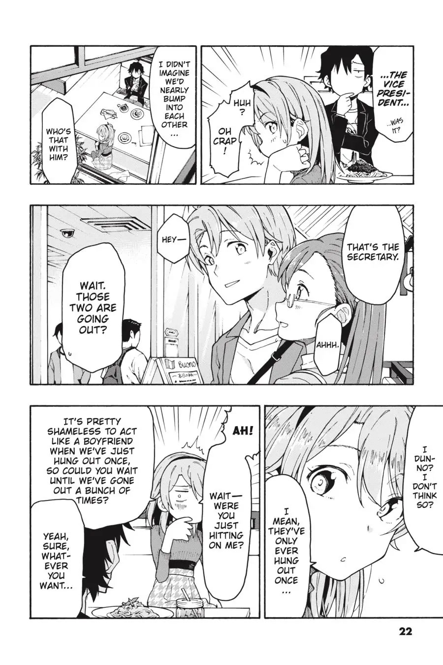 My Youth Romantic Comedy Is Wrong as I Expected @ comic Chapter 71 page 22 - Chapter 71