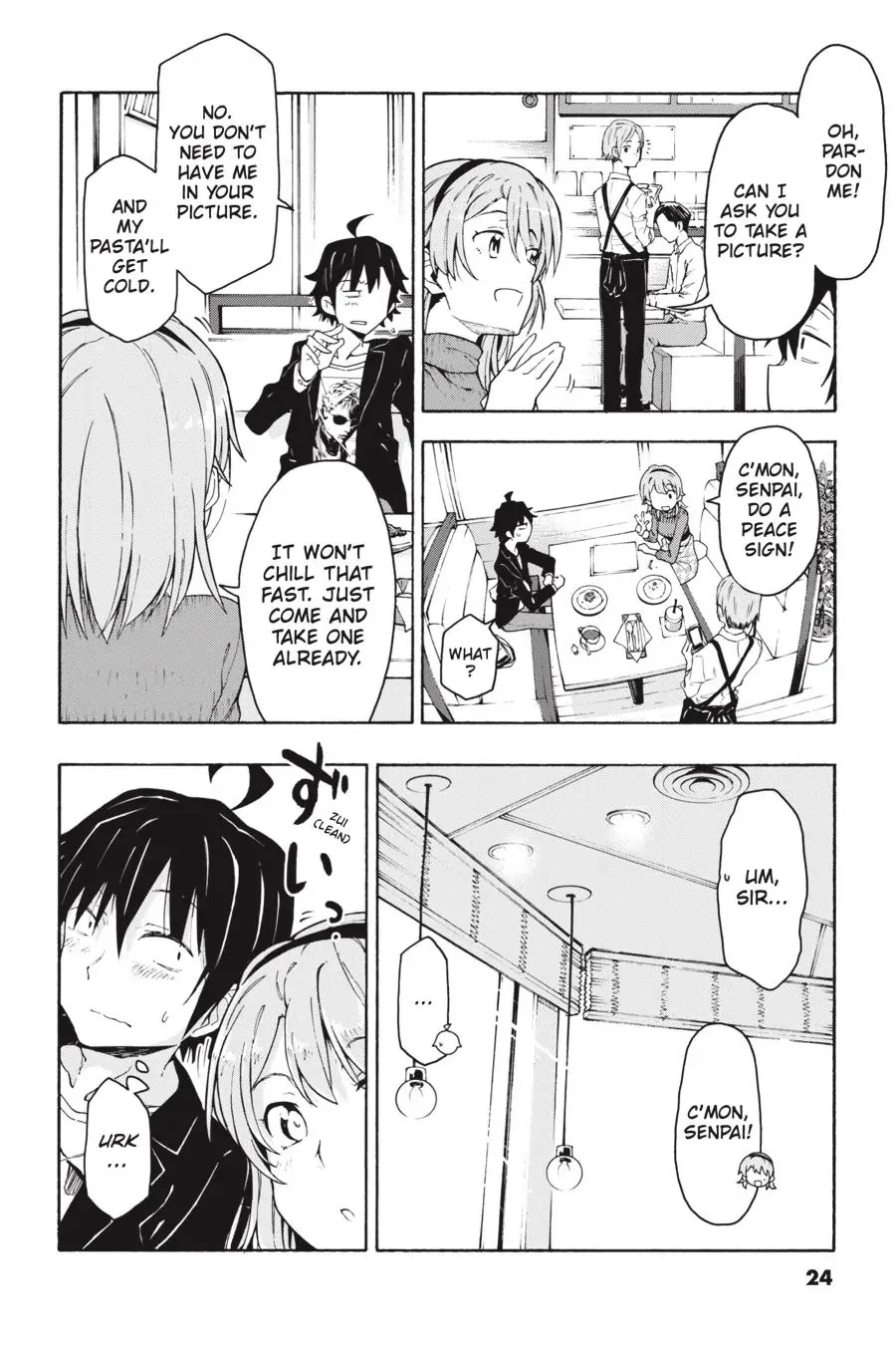 My Youth Romantic Comedy Is Wrong as I Expected @ comic Chapter 71 page 24 - Chapter 71