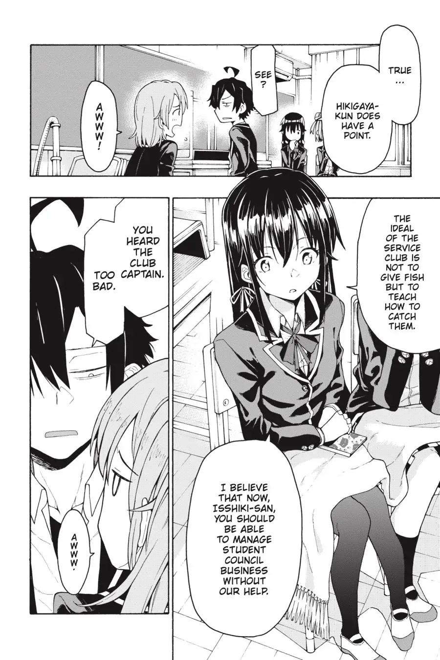My Youth Romantic Comedy Is Wrong as I Expected @ comic Chapter 71 page 34 - Chapter 71